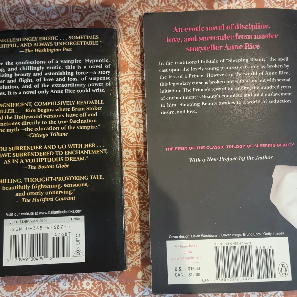 Anne Rice Book Set - Picture 2 of 2